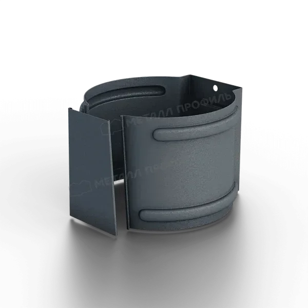 Держатель трубы (на кирпич) Foramina Freeze D100 Тёмно-коричневый, Серый