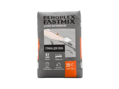 PENOPLEX FASTMIX СТЯЖКА ДЛЯ ПОЛА — 25 кг