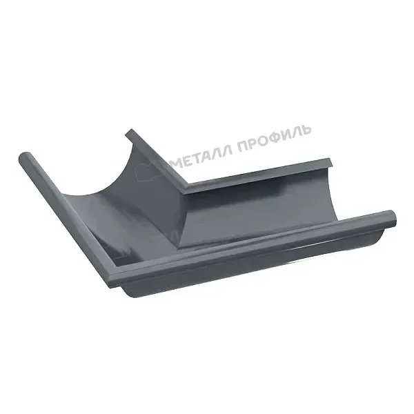Угол желоба наружный GS lite 125х90