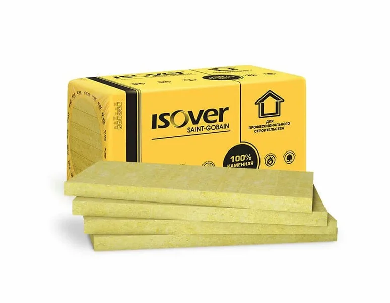 Vetonit Руф / ISOVER Руф (для плоской кровли) — негорючая базальтовая тепло- и звукоизоляция повышенной прочности для плоских кровель