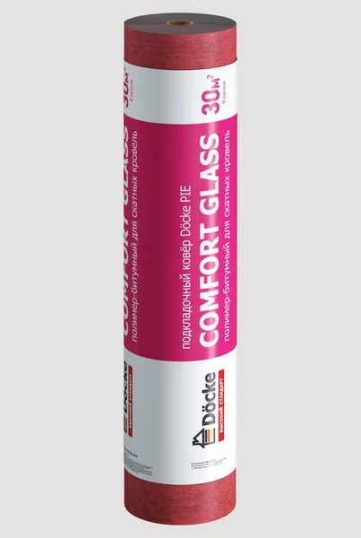 Подкладочный ковер под гибкую черепицу Docke PIE Comfort Glass 30 м2