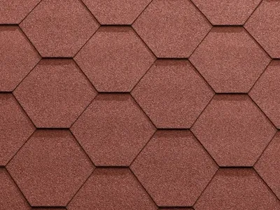 Гибкая черепица Katepal KL Red - красный 3,00 м2