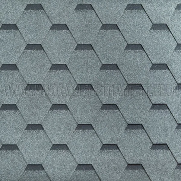 Гибкая черепица Katepal Katrilli Grey stone - серый 3,00 м2