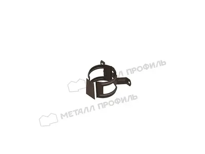 Держатель трубы (на дерево) Foramina Freeze D100 Тёмно-коричневый, Серый