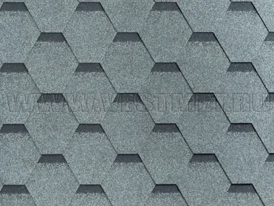 Гибкая черепица Katepal Katrilli Grey stone - серый 3,00 м2
