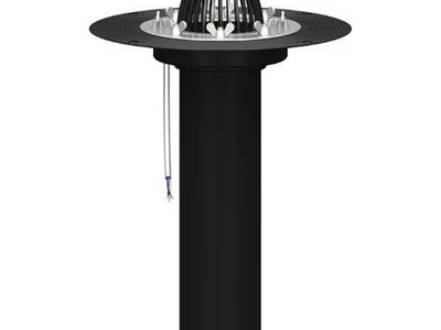 ВОРОНКА КРОВЕЛЬНАЯ С ОБОГРЕВОМ PLASTFOIL VORTEX