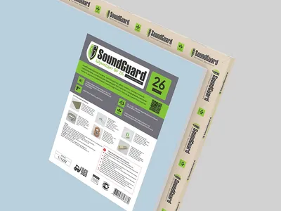 Звукоизоляционная панель SoundGuard ШумоЩит GF 26