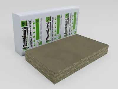 Плита звукопоглощающая SoundGuard ЭкоАкустик 80