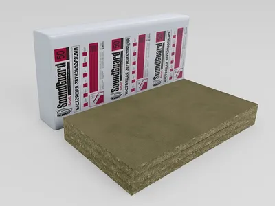 Плита звукопоглощающая SoundGuard Basalt 50 1200х600х50 мм (2,88 м2 в уп)