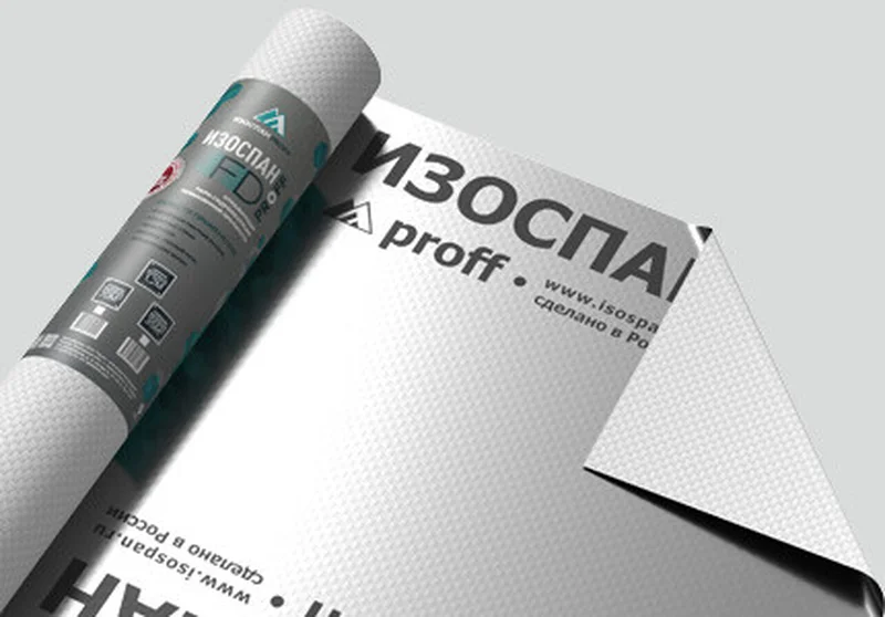 Изоспан FD — отражающая паро-гидроизоляция повышенной прочности