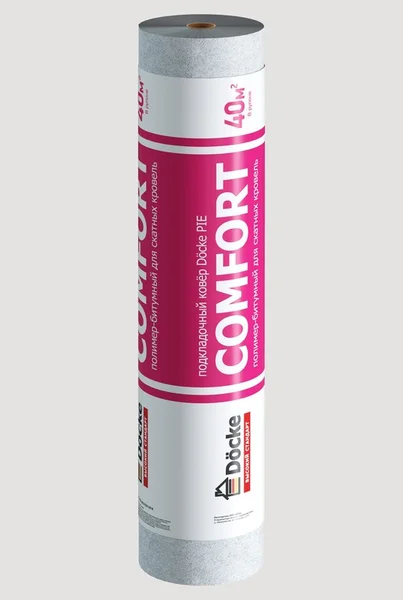 Подкладочный кровельный ковер под черепицу Docke PIE Comfort 40 м2
