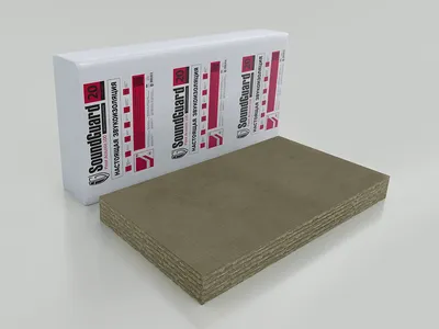 Плита звукопоглощающая SoundGuard Floor Acoustic 100