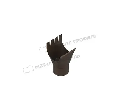 Воронка выпускная Foramina Freeze D125/100 Тёмно-коричневый, Серый
