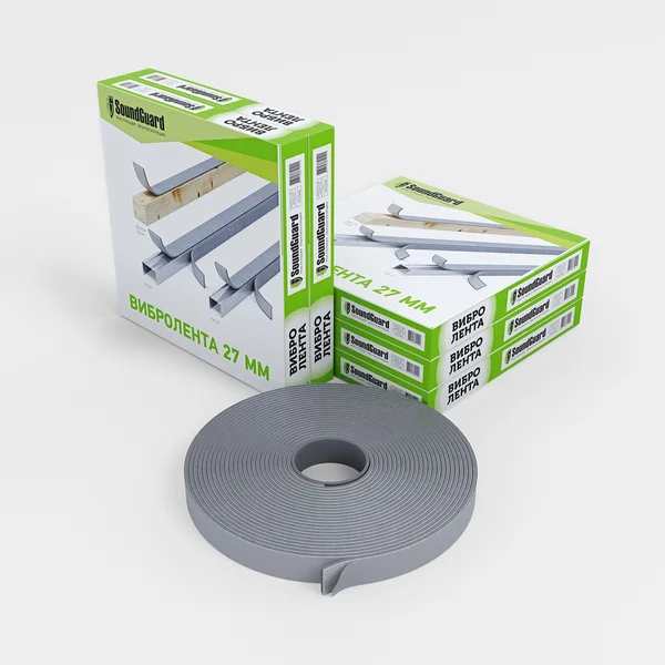 SoundGuard ВиброЛента 27 × 4 мм — демпферная лента