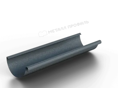 Желоб водосточный Foramina Freeze D125х3000 Тёмно-коричневый, Серый